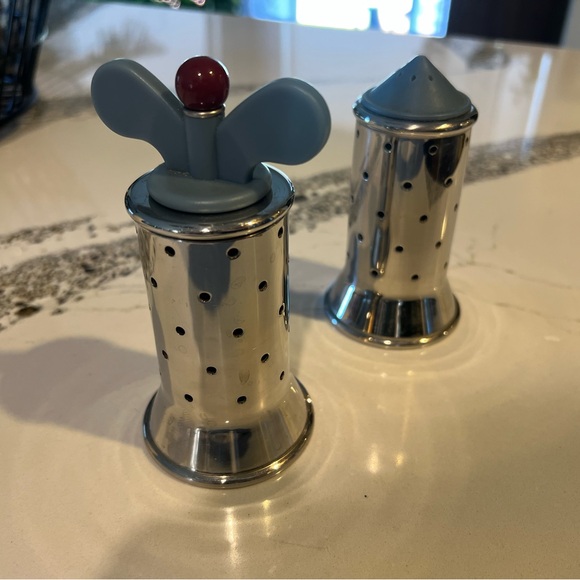 Alessi by Michael Graves Salt Shaker and Pepper Grinder - Picture 1 of 5